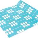 LockerLookz Locker Wallpaper - Blue Leaf Pattern