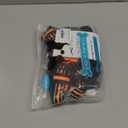 Eagloo Dog Harness Medium Sized Dog, No Pull Service Vest with Reflective Strips and Control Handle, Adjustable and Comfortable for Walking, No Choke Pet Harness with 2 Metal Rings, Orange, M