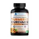 Turmeric Curcumin with Black Pepper & Ginger 2250mg - Ultra Potent Turmeric Supplement with 95% Curcuminoids & BioPerine for Joint Support, Enhanced Bioavailability, Immune Health - 90 Vegan Capsules