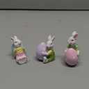 Braxio Spring Easter Bunny Eggs Decoraion - Cute Bunny Easter Decorations for The Home/Spring/Weddings Set of 3