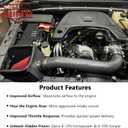 Cold Air Intake for 2018-2023 Jeep Wrangler JL/Gladiator 3.6L V6