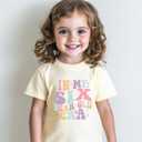 Birthday Girl Shirt Toddler Birthday Shirt Gift for 2nd 3rd 4th 5th 6th 7th 8th Tee Short Sleeve Cotton T-Shirt