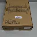 HOME VISION Full Motion TV Wall Mount for Most 32-85 inch TVs up to132 lbs, TV Mount Swivel and Tilt with Dual Articulating Arms, Wall Mount tv Bracket Max VESA 600x400mm, Fits 8" 12" 16" Wood Studs
