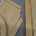 ZEEFARM Wooden Stool with 2 Steps for Bedroom Kitchen High Shelves, Small Step Stool with Non-Slip Pads for Toddler Toilet Potty Training, Bathroom Sink, Step Ladder for Adults and Kids