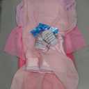 Besutolife Pink Ruffled Table Tutu - 6ft Baby Shower Birthday Party Unicorn Gradient Pink Table Decor