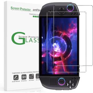 amFilm 2 Pack Screen Protector for Lenovo Legion Go Gen 2 8.8'' Handheld 2025, Tempered Glass, 8.8 inch Full Coverage, Transparent Ultra HD, Anti-Scratch, Anti-Fingerprint