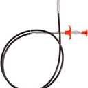 Junk Sewer Dredge Tool Spring Hair Remover Efficient Drain Grabber for Clogged Pipes