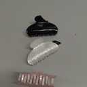 Canitor Claw Clips for Women Acrylic Marble Non-slip Emi Hair Clips for Thick Thin Hair Strong Hold Durable Banana Barrettes Cute Hair Accessories Black/Pink/White