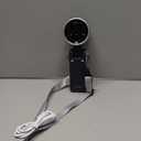 Portable Handheld Turbo Fan, 5 Gear Wind, Battery Operated, Up to 12 Working Hours, 3 IN 1 Hand Fans with Air Turbo Tech Cooling Fan for Outdoor Activities, Travel, Beach (Black)