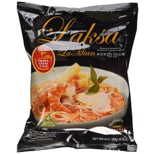 Prima Taste Laksa La Mian, 185g, (Pack of 12)