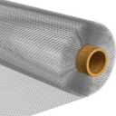 MAGZO 304 Stainless Steel Mesh Window Screen Roll (35IN x 10FT) - 22 Mesh Silver Heavy Duty Window Screen Replacement, Rustproof & Petproof Metal Woven Wire Mesh for Doors, Patio, Pet, Poultry Cage