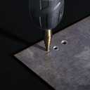 Step Drill Bits, 5PCS HSS Titanium Step Drill Bit Set, 50 Sizes High Speed Steel Step Bits for Metal with Aluminum Case