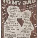 Fathers Day Blanket Gifts for Dad from Son, Best Dad Ever Blankets, Father Throw Blanket, 70" L x 50" W