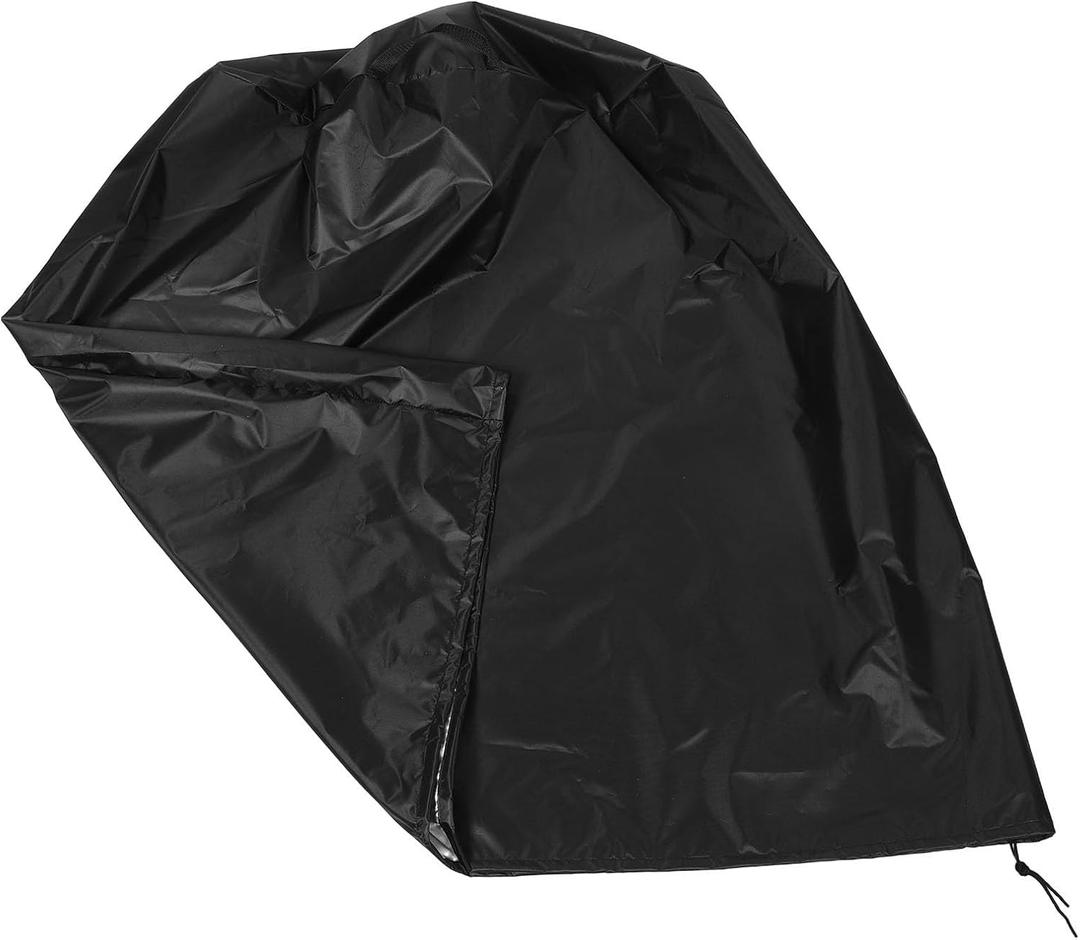 Abaodam Waterproof Wood Chipper Cover for Mulcher and Shredder, Heavy-duty Oxford Cloth Protective Cover with Weather Protection, 43" X 33.4" for Outdoor Garden Use