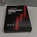 Thorstone 46pcs Harmonic Balancer Puller Set, Steering Wheel Flywheel Crankshaft Pulley Puller,Blue