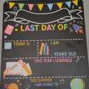 Cabilock Student DIY Blackboard Classroom Chalkboard Decoration Erasable School Sign Board Chalkboard Pendant Password Sign Blackboard for Kids Recording School Sign Easel Child Desktop