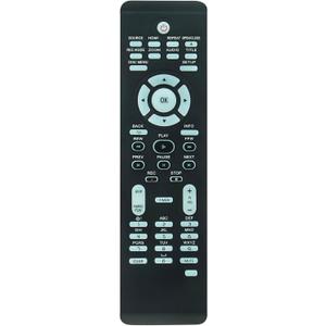 Replacement Remote Control Applicable for Philips Digital Video Disc Recorder DVDR3475 DVDR3475/37 DVDR3475/37B