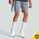 WANDER Men's Cushion Crew Socks 3-6 Pairs Athletic Running 6-9/9-12/12-15 Socks Men Cotton Sport Wicking Work