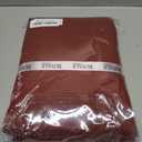 Royale Linens 2 Pack Bulk Flat Sheet Set - Top Sheets - Soft 1800 Microfiber - Wrinkle & Stain Resistant - for Hotel, Massage Table, Hospital, Dorm - Full Flat Sheet Sold Separately (Full, Burgundy)