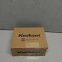 Kwikset Casey Interior Passage Door Handle, Lever For Closet and Hallway Doors, Reversible Non-Locking Handle Lever, Matte Black , with Microban Protection (1 Pack)