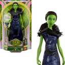 Mattel Universal Pictures Wicked: for Good Singing Elphaba Fashion Doll with Removable Outfit, Inspired by The Movie, Sings for Good in English, Floor Length