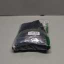 Cicy Bell Womens Crew Neck Long Sleeve Sweater Trendy Casual Scallop Trim Fall Knit Lightweight Pullover Tops (X-Large, Black)