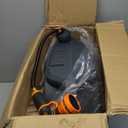 Giraffe Tools AW30 1/2MB Retractable Garden Hose Reel 1/2" x 100 ft PRO Metal Bracket, Heavy Duty, Any Length Lock Hose Reel, 100 ft, Dark Grey