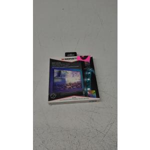 Monster Basics Multi-color Sound Reactive LED Light Strip, 6.5 Ft.