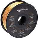 Amazon Basics SILK PLA 3D Printer Filament, Gold