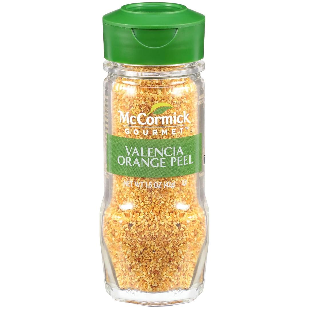 McCormick Gourmet Valencia Orange Peel, 1.5 oz Best By: Oct 11/25