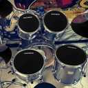 Drum Mute Pads 11 Pieces With Cymbal Pad and Hi hats Set Pad, Foam Drum Silencer Pads, Fits 10”, 12”, 14”, 16"