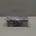 Moforoco Extra Large Sponge Holder for Kitchen Sink Organizer Caddy, Dish Brush Scrubber Holder,Stainless Steel Sink Box Utensil Holder,Soap Dispenser Set Tray Counter Accessories & Storage Rack (Black)