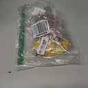 Frienda 2 Pcs Dog Dress Princess Floral Summer Puppy Dress with Bows Headband for Dog Cat Birthday Party Holiday Hawaiian Mermaid, Red and Yellow(S)