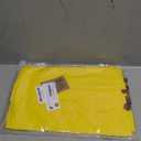 Homaxy 100% Cotton Waffle Weave Kitchen Dish Cloths, Ultra Soft Absorbent Quick Drying Dish Towels, 12 x 12 Inches, 6-Pack, Yellow