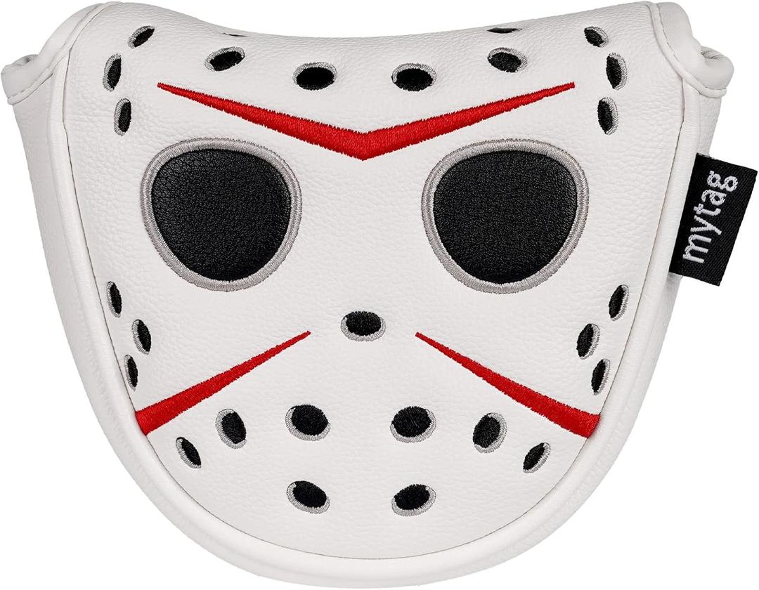 Putter Covers Hockey Goalie Mask, Mallet Putter Cover Blade Putter Cover Strong Magnetic Putter Headcover