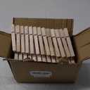 Clothes Pins Wood for Hanging Clothes,3.5 Inch100pcs Heavy Duty Wooden Clothespins,Clothes Pins for Craft,Wooden Clips for Pictures. | Rust Resistant