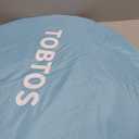 TOBTOS UPF 50+ Pop Up Beach Tent, Easy Set Up Beach Umbrella, Sun Shelter for 2-3 People UV Protection Portable Sunshade, Baby Canopy Cabana, Lightweight with Carry Bag