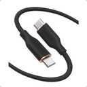 Anker USB C Cable, Type C Fast Charging Flow Cord for iPhone 1716/15 Series, MacBook Pro 2020, and More (USB 2.0,240W, 1 Pack, Black, 6FT)