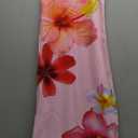 GORGLITTER Girl's Summer Dress Cute Beach Vacation Boho Floral Flower Sleeveless Birthday Wedding Guest Maxi Dress, Size 10Y