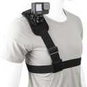 PellKing Single Shoulder Strap Mount Compatible for GoPro AKASO or Other Action Cameras