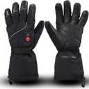 Heated Gloves, Unisex Rechargeable Battery Powered Electric Heating Glove for Winter Outdoor, Small