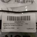 VitalCozy Christmas Garage Door Cover with LED String Light 6x13ft Red Large Xmas Garage Door Banner Backdrop Decoration Outdoor Lighted Merry Christmas Happy New Year Holiday Party Mural Cover Decor