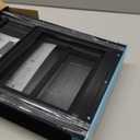 2 Pack Shed Windows, 10"x 18" Black Sliding Window Suitable for Chicken Coop, shed, Household, Barn - Transom Window with Tempered Glass and Fiberglass Screen (BK,10''x 18'')