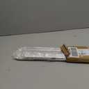 Hicarer 2 Pcs Door Drip Cap Anodized Aluminum Weather Stripping Overall Height 1-1/2 Inches Overhead Rain Top Drip Guard Edge Door Window Deflector Home Top Weatherstrip (40 Inch,Silver)