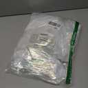 6x40 Inch (100 Pack) Flat Open Poster Bags - 2 Mil Long Narrow Plastic Sleeves, Clear, Waterproof Tube Storage