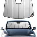 Pigenius Windshield Sun Shade for Tesla Model Y 2025-2026 New Body Style, Front Window Sunshade - Safeguard