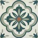 Alow Peel and Stick Floor Tile, Peel and Stick Flooring Self Adhesive, Waterproof Vinyl Flooring Suitable for Bathroom, Kitchen(11.8x11.8In, 10PCS) (Green)