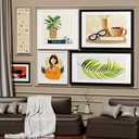 Picrit 20x30 Poster Frame, Picture Frame for Wall Mounting Display, White