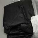 URPOWER XL Dog Backseat Extender for Full-Size Crew Cab Truck, Hard Bottom Dog Car Seat Cover for Back Seat Holds 400lbs, Waterproof Dog Hammock Pet Rear Seat Protector Travel Bed for F150 / Silverado (All Black)