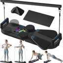 Pilates Board - Pilates Reformer Set, 6 in 1 Pilates Boards for Home Workout, Portable and Foldable Pilates Reformers, Multifunctional Reformer Pilates Machine, Pilates Board for Women (Black)